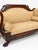 Beige Antique American Empire Mahogany Settee With Scrolled Arms and Claw Feet For Sale - Image 8 of 9