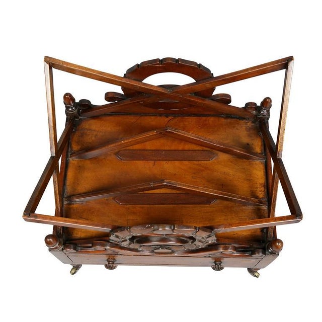 William IV Mahogany Canterbury For Sale - Image 4 of 11