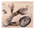 Gabriella Giardi, Honda 500 Motorcycle after Mike Hailwood, 2019, Oil on Canvas For Sale