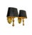 Regency Wall Lamps in Gold Brass from Herda, 1970s, Set of 2 For Sale - Image 10 of 10