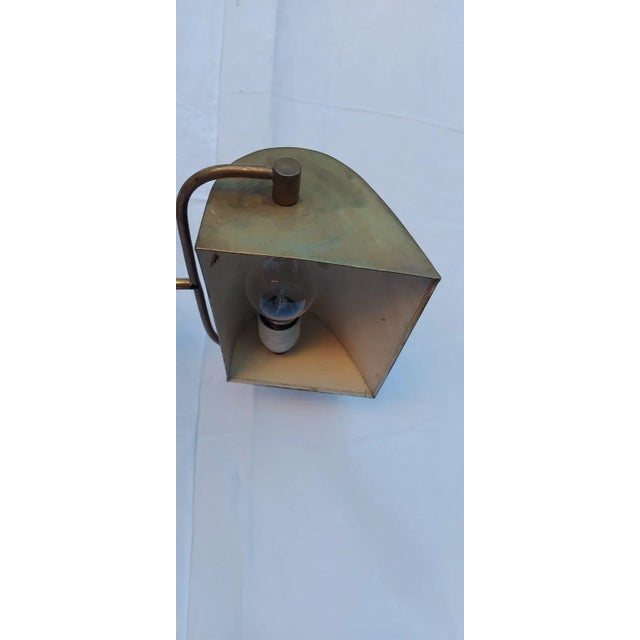 Ministerial Brass Lamp For Sale - Image 3 of 6