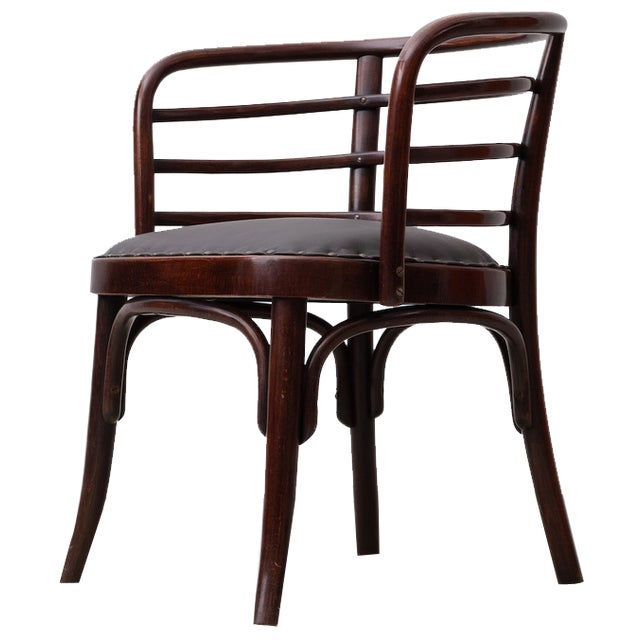 Vintage Armchairs by Josef Frank for Thonet, Vienna, 1930, Set of 3 For Sale