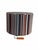 Wood Missoni Home Italian Zig Zag Stripe Cylindrical Pouf & Oversized Pillow Set, Made in Italy For Sale - Image 7 of 12