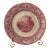 Antique 1800s Pink Transferware "Medina" Plate For Sale