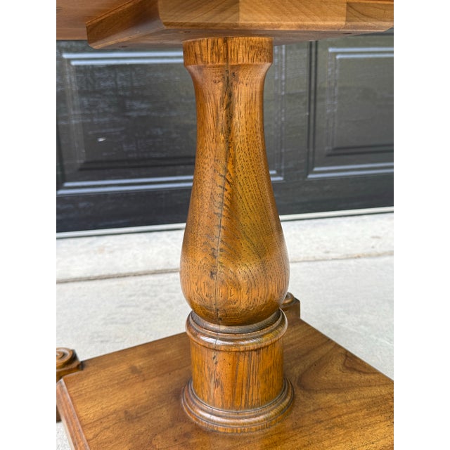 1968 Vintage Drexel Drexel Heritage Pedestal Bunching Table - Model 205-105 For Sale - Image 11 of 11