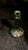 Glass Antique Loetz Sterling Art Nouveau Green Glass Vase For Sale - Image 7 of 9