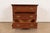 1980s Baker Furniture Georgian Carved Mahogany Bedside Chest, Newly Refinished For Sale - Image 5 of 14
