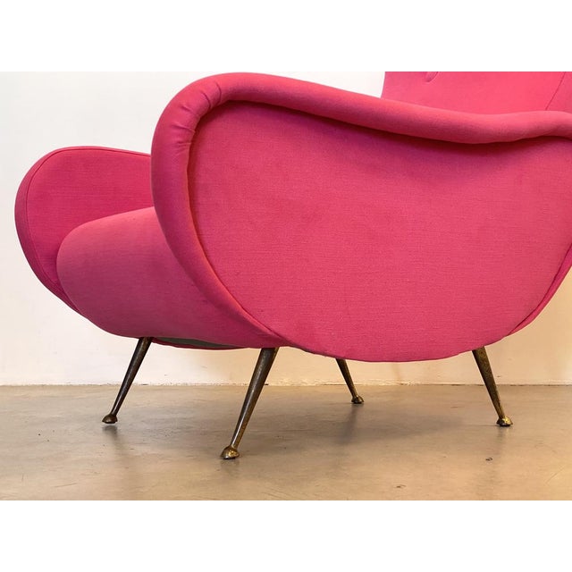 1950s Set of Lounge Chairs in the style of Marco Zanuso 1950s For Sale - Image 5 of 16