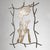1980s Handcrafted Wrought Iron Picture of Bambi Deer, 1980s For Sale - Image 5 of 10