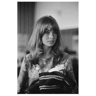 'British Model Jean Shrimpton' Unframed Archival Pigment Print For Sale