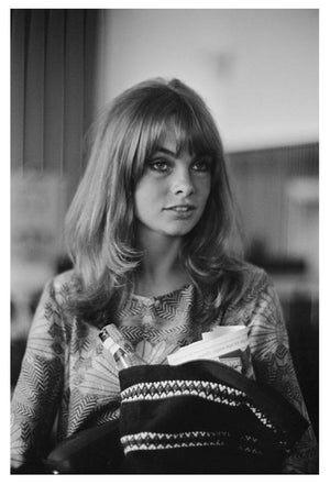 'British Model Jean Shrimpton' Unframed Archival Pigment Print