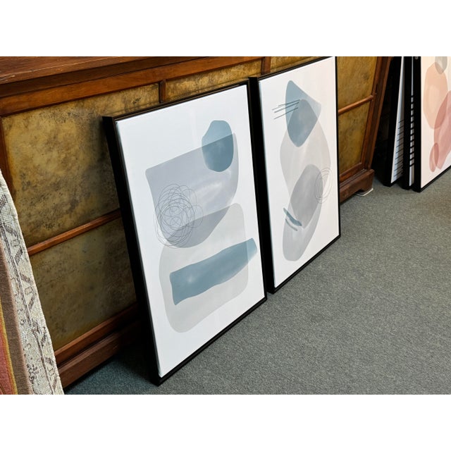 Calligaris Kuadro Geometric Prints, Set of Two For Sale - Image 11 of 12