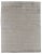 Exquisite Rugs Creil Hand loom Bamboo/Silk Silver Rug-9'x12' For Sale