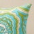 This pillow features Morning Sunrise Indoor/Outdoor by Trina Turk for Schumacher with a knife edge finish. Created by...