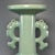 Chinese Vintage Chinese Longquan Celadon Porcelain Vase | One of a Kind, Dragon‑Shaped Twin Handles For Sale - Image 3 of 7