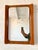 Wood Mid-Century Modern Mirror in Curved Plywood, Italy, 1960s For Sale - Image 7 of 7