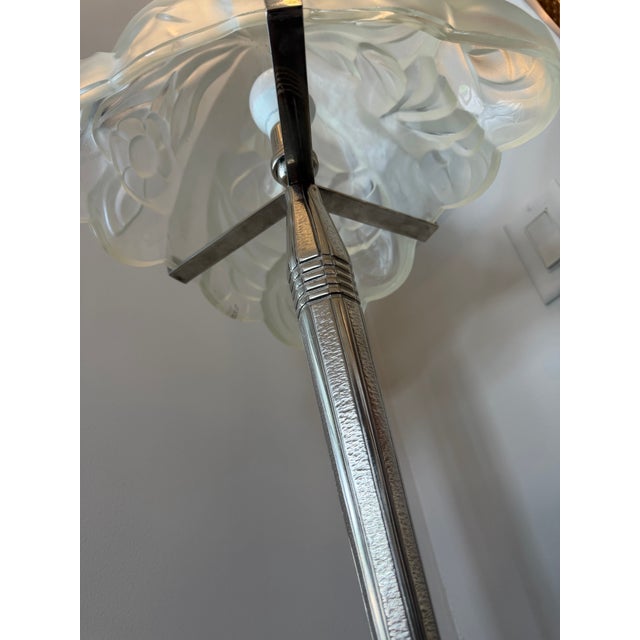Metal 1930s French Art Deco Table Lamp For Sale - Image 7 of 7