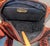 '80s Ruby Red Velvet Minimalist Mini Bag From London For Sale In San Diego - Image 6 of 6