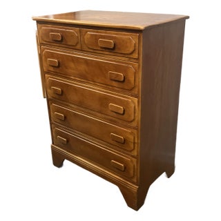 Cushman Creation #075 Five Drawer Maple Dresser For Sale