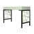 Tiffany Writing Desk - Celery Green For Sale In West Palm - Image 6 of 9
