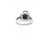 3.29 Carat Oval Blue Sapphire & Diamond in Platinum Engagement Ring, Size 6.75 For Sale In Miami - Image 6 of 8