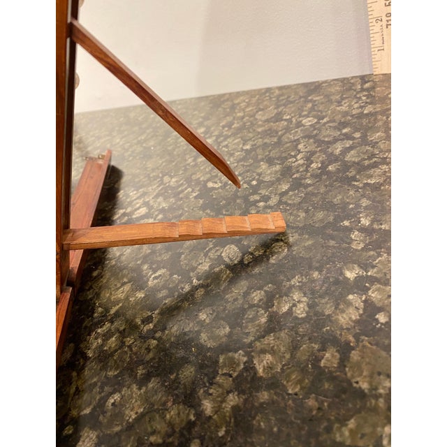 Traveling / Folding Easel or Sheet Music Holder For Sale - Image 11 of 12
