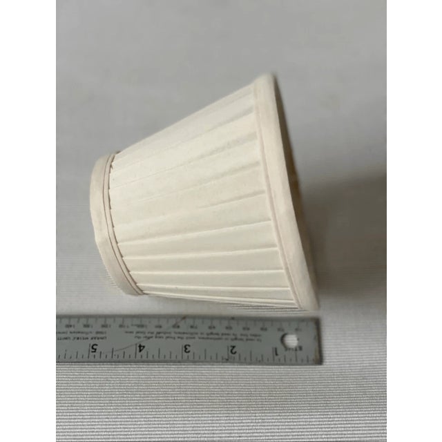 Vintage Pleated Mini Lamp Shade For Sale - Image 4 of 6