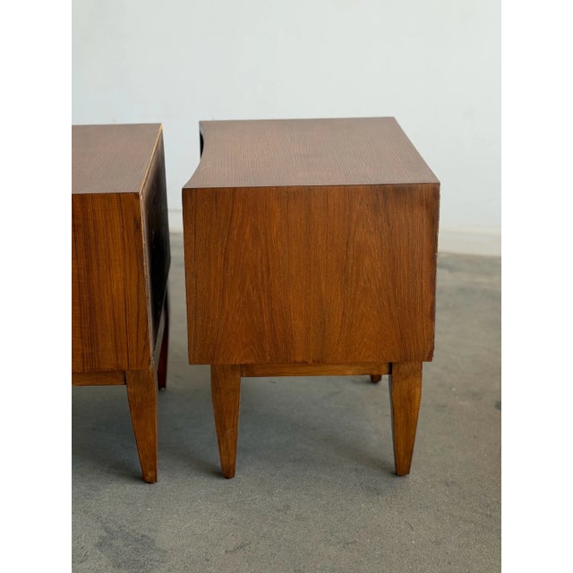 Mid 20th Century Nightstands by Rs Associates - Pair, Attributed For Sale - Image 14 of 15