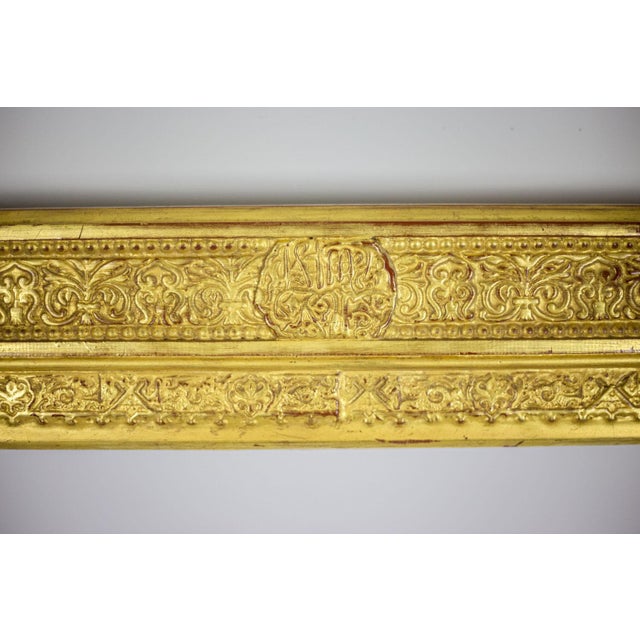 Arabian Style Frame in Giltwood For Sale - Image 4 of 6