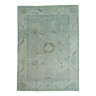 Turkish Oushak Rug 15'7" x 22' #19247 For Sale