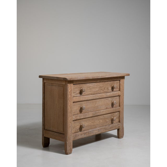 Oak Chest of Drawers, Antique, France, Circa 1970 For Sale - Image 4 of 9