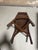 Wood 1930s Wicker Rattan Writing Desk & Chair For Sale - Image 7 of 12