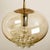 Smoked Brown Glass and Brass Pendant Lights attributed to Peill and Putzler, 1960s, Set of 2 For Sale - Image 6 of 18
