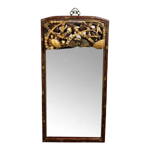 19th Century Chinese Mirror With Fragment