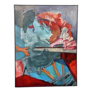 Sonja Bakalyal "Untitled" Abstract Painting For Sale