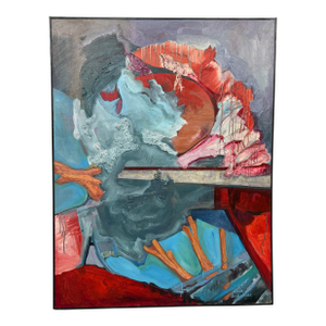 Sonja Bakalyal "Untitled" Abstract Painting