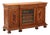 Neo-Baroque Style Walnut Credenza For Sale