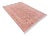 Handmade Cotton Shooting Star Rug, Pink Multi 6'x9' For Sale