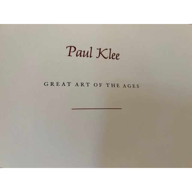 Paul Klee Paul Klee Great Art of the Ages by Will Grohmann, 1969 Abrams Hardcover For Sale - Image 4 of 14