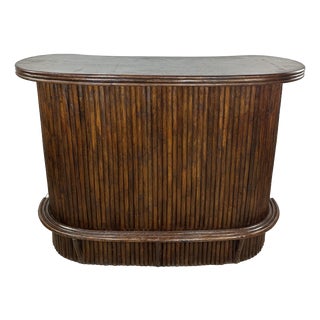 Vintage Bamboo Bar, 1970s For Sale