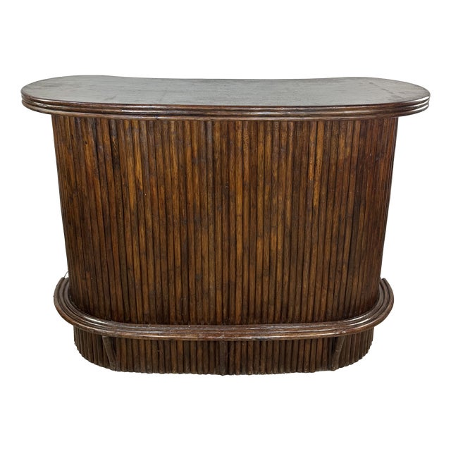 Vintage Bamboo Bar, 1970s For Sale