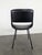 Chair in Black Imitation Leather by Louis Paolozzi for Zol, 1950s For Sale - Image 4 of 8