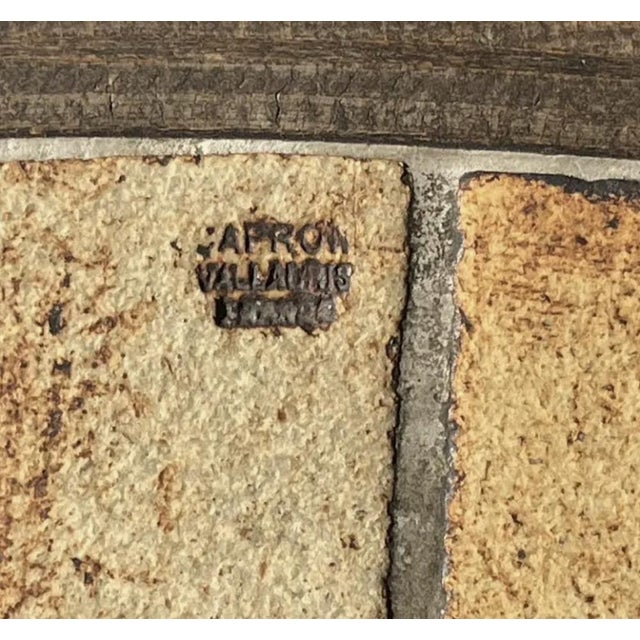 Herbarium Oval Coffee Table by Roger Capron, 1970s For Sale - Image 11 of 12