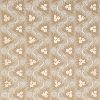 SAMPLE - Schumacher Custis Orchard Wallpaper In Twig For Sale