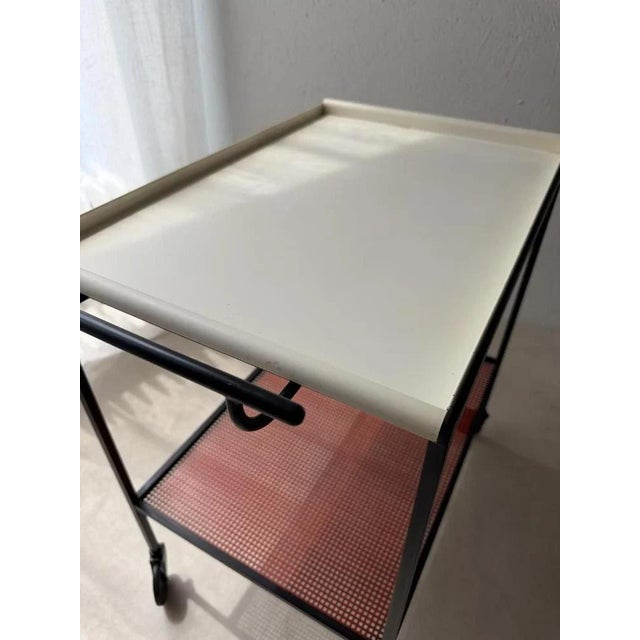 Pilastro Serving Trolley by Tjerk Reijenga, 1960s For Sale - Image 12 of 18
