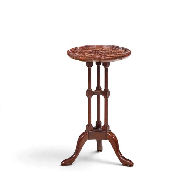 Baker Furniture Historic Charleston Queen Anne Mahogany Side End Table For Sale In Chicago - Image 6 of 10