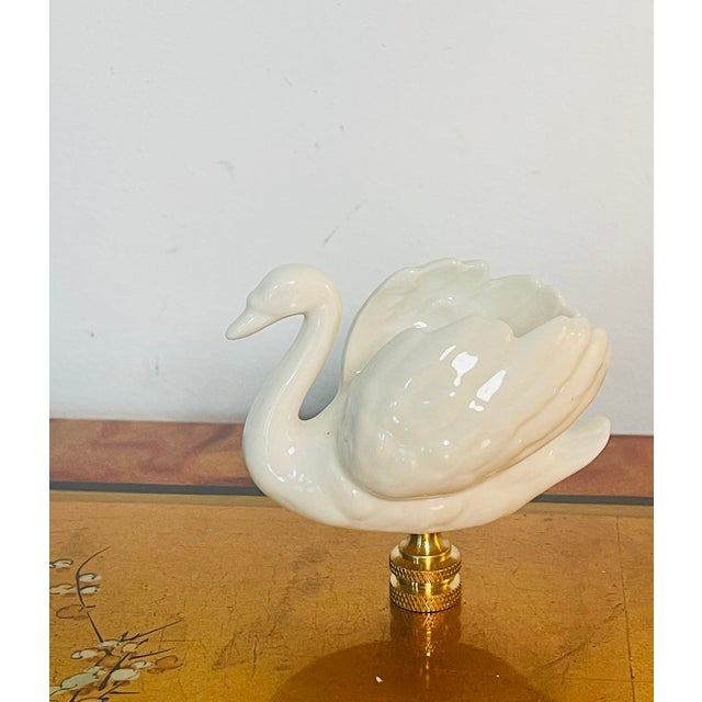 Tribal Vintage Goebel Porcelain Sean Lamp Finial For Sale - Image 3 of 7