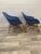 1960s Vintage Blue Upholstery Chairs by Navratil, 1960 For Sale - Image 5 of 9