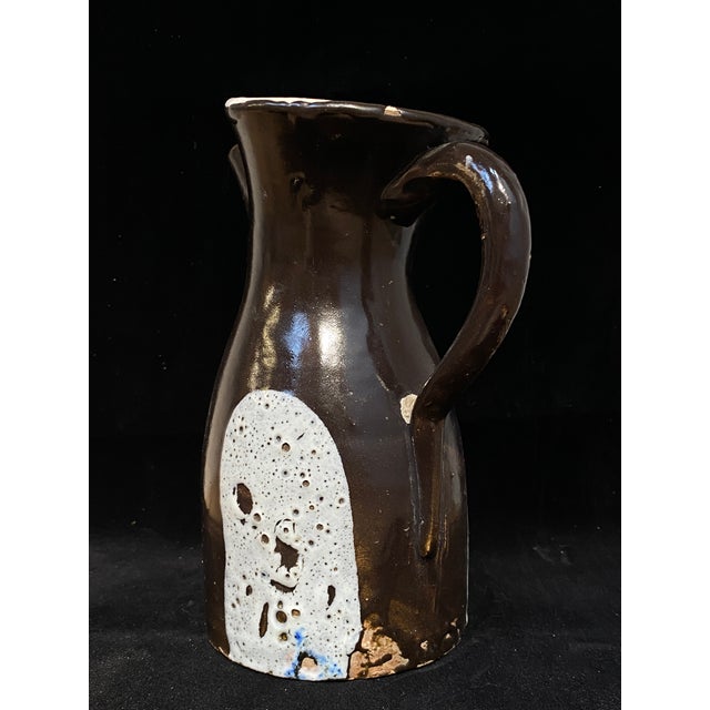Toledo Glazed Ceramic Pitcher by R. Arzobispo, 1960s For Sale - Image 15 of 15