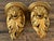 Vintage Rococo Gilt Tipped Brackets - A Pair For Sale - Image 9 of 12